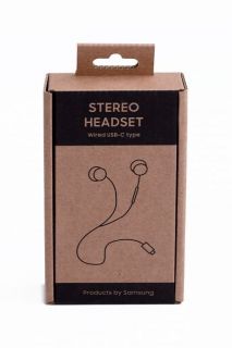 Samsung AKG earphones in ECO package White