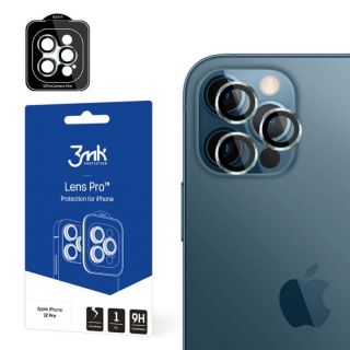 3MK&nbsp;Lens Protection Pro iPhone 12 Pro Camera lens protection with mounting frame 1 pc.