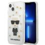 - Karl Lagerfeld Karl Lagerfeld KLHCP13SHFLT iPhone 13 mini 5,4'' przezroczysty / transparent Flower Ikonik Karl