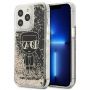 - Karl Lagerfeld Karl Lagerfeld KLHCP13XLGGKBK iPhone 13 Pro Max 6,7'' czarny / black hardcase Liquid Glitter Gatsby