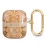 GUESS GUA2HHFLD AirPods cover gold / gold Paisley Strap Collection