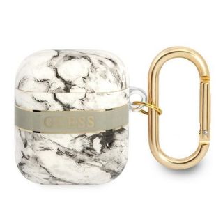 GUESS&nbsp;GUA2HCHMAG AirPods cover grey / grey Marble Strap Collection