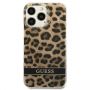 GUHCP13LHSLEOW iPhone 13 Pro  /  13 6.1" brown / brown hardcase Leopard