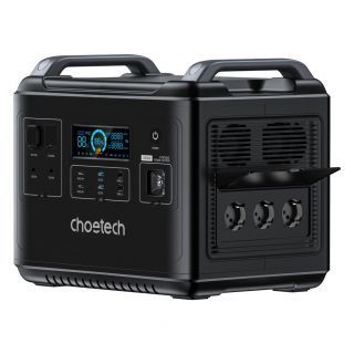 - Choetech Choetech portable power station LiFePO4 1997Wh 2000W power bank black  BS006 Super Mini