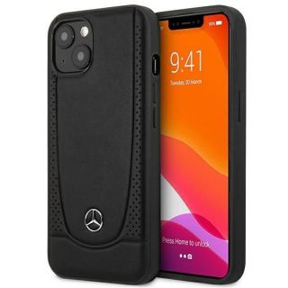 -&nbsp;Mercedes-Benz Mercedes MEHCP14MARMBK iPhone 14 Plus 6.7 "black  /  black hardcase Leather Urban