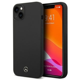 -&nbsp;Mercedes-Benz Mercedes Silicone Line case for iPhone 14 Plus black
