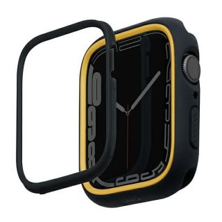 -&nbsp;UNIQ Uniq Moduo case for Watch 4 / 5 / 6 / 7 / 8 / SE / SE2 40 / 41mm black and mustard