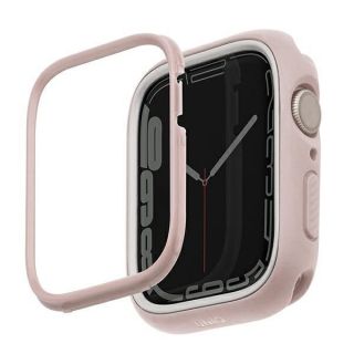 -&nbsp;UNIQ Uniq Moduo case for Watch 4 / 5 / 6 / 7 / 8 / SE / SE2 44 / 45mm pink and white