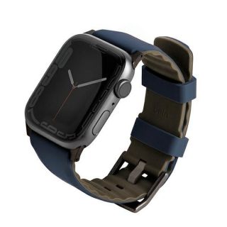 -&nbsp;UNIQ Uniq Linus strap for Watch 1 / 2 / 3 / 4 / 5 / 6 / 7 / 8 / SE / SE2 / Ultra 42 / 44 / 45 / 49mm blue
