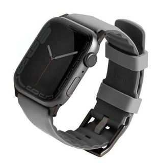 -&nbsp;UNIQ Uniq Linus strap for Watch 1 / 2 / 3 / 4 / 5 / 6 / 7 / 8 / SE / SE2 / Ultra 42 / 44 / 45 / 49mm gray
