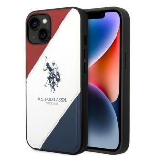 -&nbsp;U.S. Polo PU US Polo USHCP14SPSO3 iPhone 14 6.1" white / white Tricolor Embossed