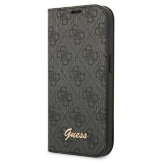 GUESS&nbsp;GUBKP14LHG4SHK iPhone 14 Pro 6.1 "black  /  black book 4G Vintage Gold Logo