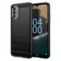 - Hurtel Carbon Case cover for Nokia G400 flexible silicone carbon cover black