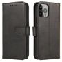 - Hurtel Magnet Case cover for TCL 30E flip cover wallet stand black