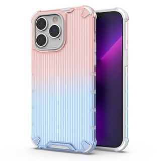-&nbsp;Hurtel Ombre Protect Case for iPhone 14 Pro Max pink and blue armored case