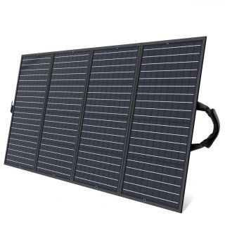- Choetech SC010 solar tourist charger, foldable, 160W - black 