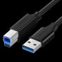- Ugreen Ugreen US210 10372 Printer Cable USB-A 3.0  /  USB-B 5Gbps 2m Black