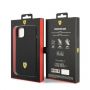 FEHMSIP14SBK iPhone 14 6.1" black / black hardcase Silicone Metal Logo Magsafe