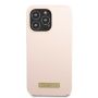 GUHMP13LSPLP iPhone 13 Pro  /  13 6.1" pink / pink hard case Silicone Logo Plate MagSafe