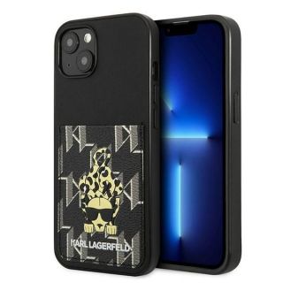 -&nbsp;Karl Karl Karlimals Cardslot case for iPhone 13 black