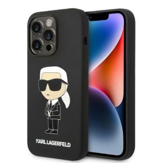 -&nbsp;Karl Karl Silicone Ikonik case for iPhone 14 Pro black