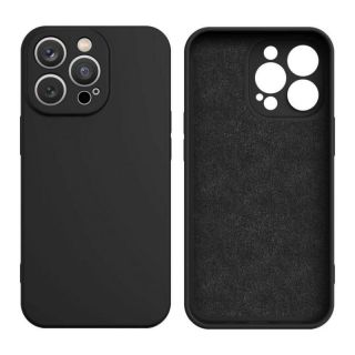 -&nbsp;Hurtel Silicone case for Samsung Galaxy A14 5G  /  Galaxy A14 silicone cover black