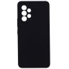 Аксессуары Моб. & Смарт. телефонам Evelatus Galaxy A73 5G Premium Soft Touch Silicone Case Black melns 