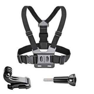 -&nbsp;Hurtel Adjustable harness for a sports camera with a rotating tripod and a phone stand
