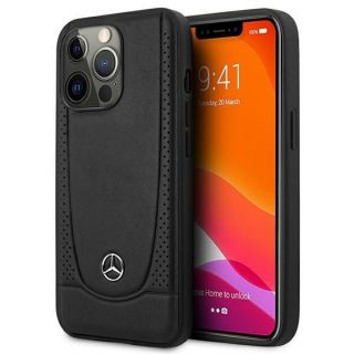 -&nbsp;Mercedes-Benz Mercedes MEHCP15XARMBK iPhone 15 Pro Max 6.7" black / black hardcase Leather Urban