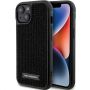 - Karl Karl Rhinestone Logo Metal Plate case for iPhone 15 black