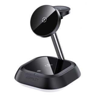 - Acefast 3in1 Acefast E16 15W inductive charging station for phone  /  headphones  /  watch black