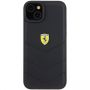 FEHCP15MRDUK iPhone 15 Plus 6.7'' black / black hardcase Quilted Metal Logo