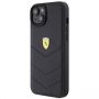 FEHCP15MRDUK iPhone 15 Plus 6.7'' black / black hardcase Quilted Metal Logo