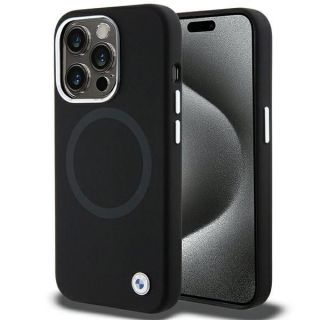 BMW&nbsp;BMW BMW Signature Liquid Silicone MagSafe case for iPhone 15 Pro - black