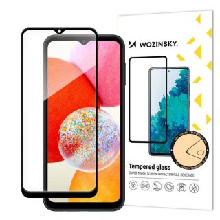 -&nbsp;Wozinsky - Wozinsky Full Glue Tempered Glass with Black Frame for Samsung A15  /  A15 5G