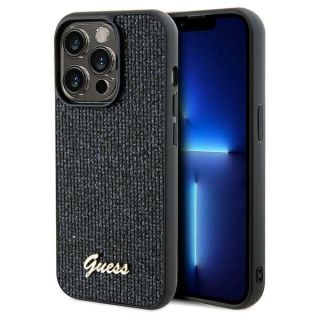 GUESS&nbsp;Guess Guess Disco Metal Script case for iPhone 13 Pro  /  13 - black
