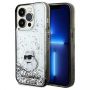 - Karl Karl Liquid Glitter Choupette case for iPhone 14 Pro Max transparent