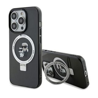 -&nbsp;Karl Karl Ring Stand Karl&Choupette MagSafe case for iPhone 14 Pro black