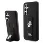 - Karl Karl Gripstand Saffiano Karl&Choupette Pins case for Galaxy S23 FE black
