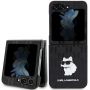 - Karl Karl Saffiano Monogram Choupette Pin case for Galaxy Z Flip 5 black
