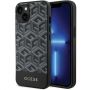 GUESS Guess Guess GCube Stripes MagSafe case for iPhone 15  /  14  /  13 - black