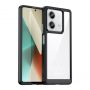 - Hurtel Outer Space Case with gel frame for Redmi Note 13 5G black