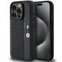 BMW BMW BMW Perforated Tricolor Line case for iPhone 15 Pro - black