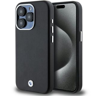 BMW&nbsp;BMW BMW Signature Wrapped Metal MagSafe case for iPhone 15 Pro - black