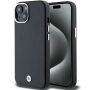 BMW BMW BMW Signature Wrapped Metal MagSafe Case for iPhone 15 / 14 / 13 - Black