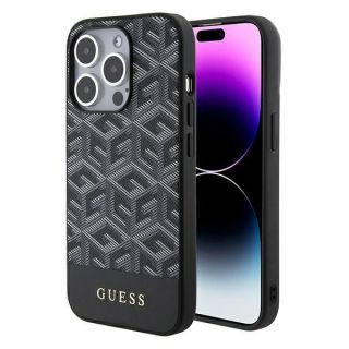GUESS&nbsp;Guess Guess GCube Stripes MagSafe case for iPhone 15 Pro Max - black