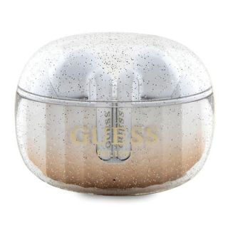 GUESS&nbsp;Guess Guess Glitter Gradient TWS Bluetooth headphones with docking station - gold