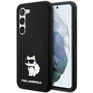 -&nbsp;Karl Karl Silicone Choupette case for Galaxy S24 black