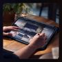 Nillkin Nillkin Bumper Leather Case Pro case for Galaxy Tab S9+ black