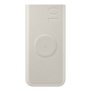 Samsung Samsung Powerbank Samsung EB-U2510XUEGEU inductive 10000 mAh 2x USB-C 25W SFC - beige